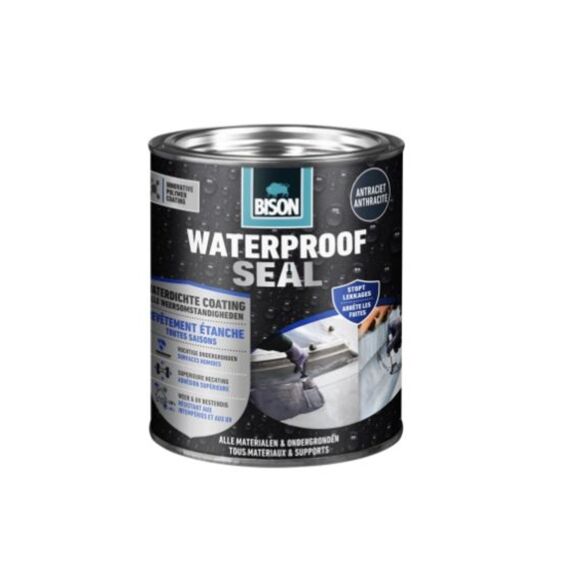 Bison Waterproof Seal Anthraciet 6 + 1Kg