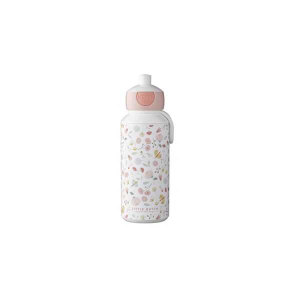 Mepal Drinkfles Pop-Up Campus 400 Ml - Flowers & Butterflies