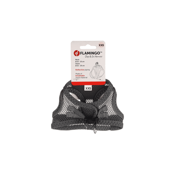 Flamingo Harnas Step&Go Bento Grijs Xxs 24-25Cm