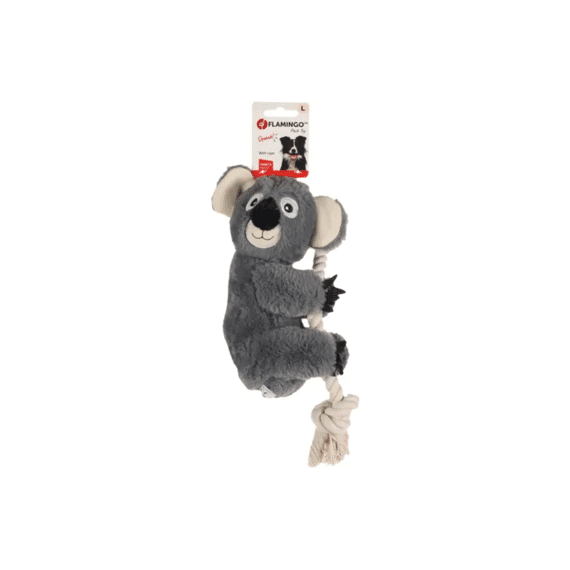 Flamingo Hs Hangta Koala + Touw Grijs L 30Cm