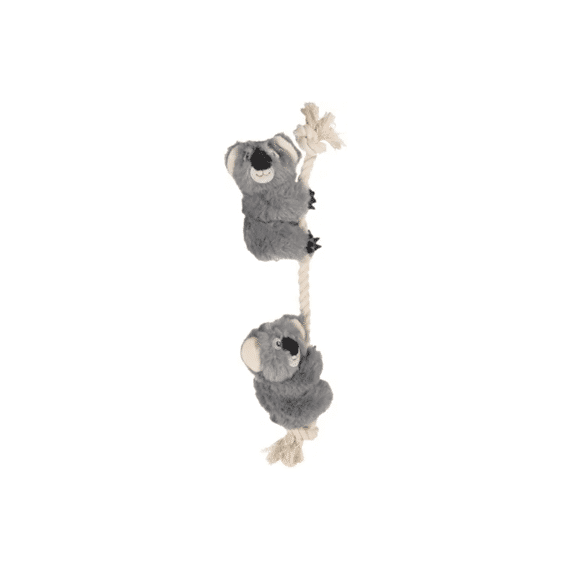 Flamingo Hs Hangta Koala + Touw Grijs S 40Cm