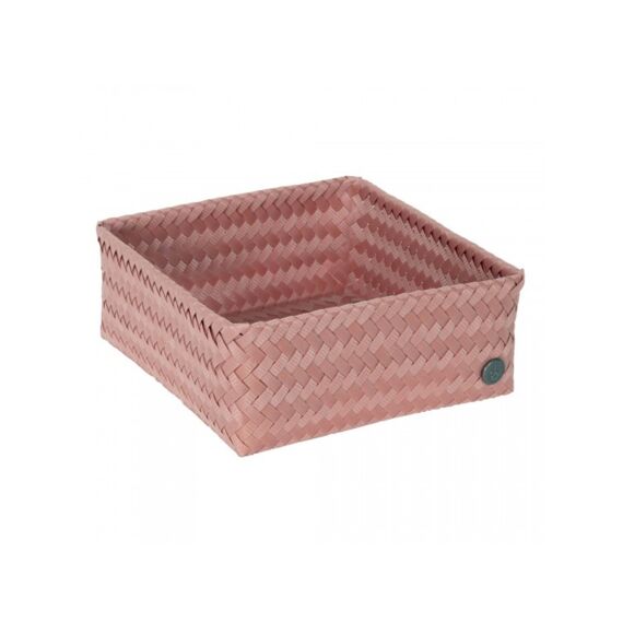 Handed By Open Mand Vierkant 18X18X7 Copper Blush