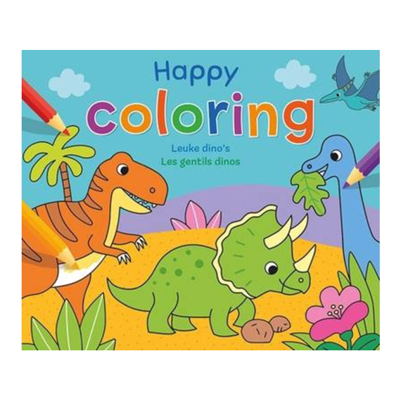 Happy Coloring Leuke Dinos