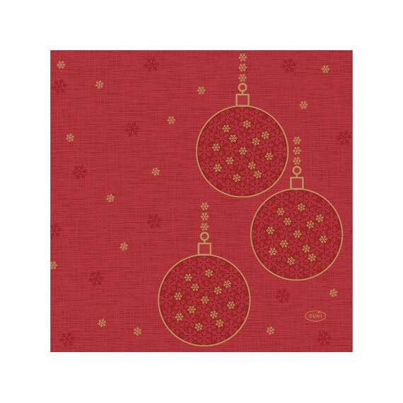 Duni Servet 33X33Cm 20 Stuks Glorious Xmas