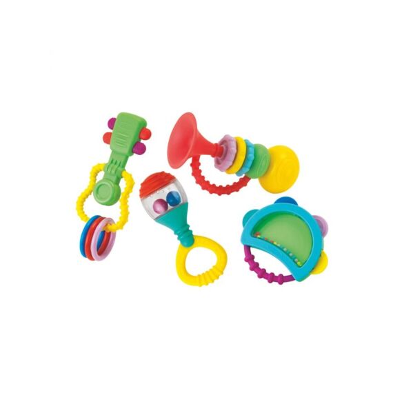Infantino Essentials Babys Eerste Muziek Bijtringen Set