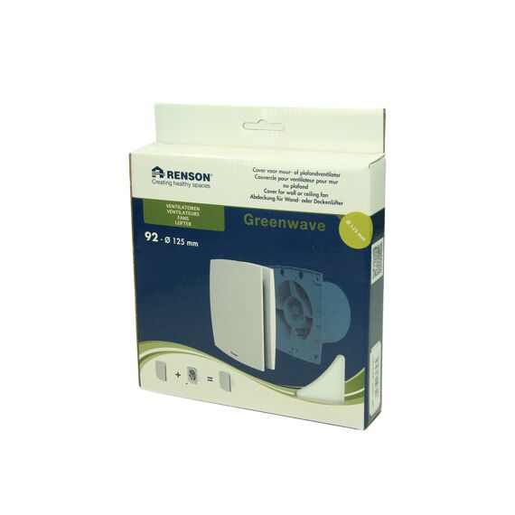 Renson Mechanische Ventilator Cover (9X12-Dia 125) 92W (Wit)