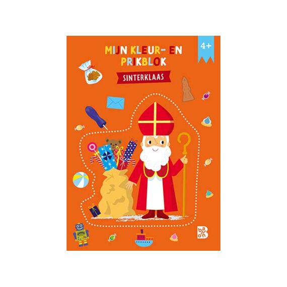 Kleur-En Prikblok Sinterklaas