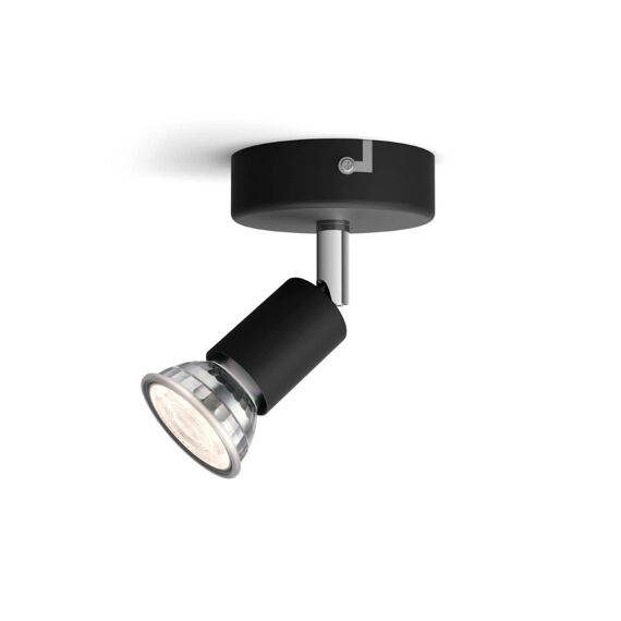 Philips Opbouwspot Limbali Spot Enkel Black 1X50W 230V