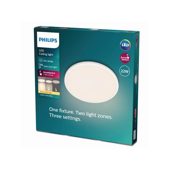 Philips Ozziet Plafondlamp Cl570 Ss Rd 22W 27K W Hv 06