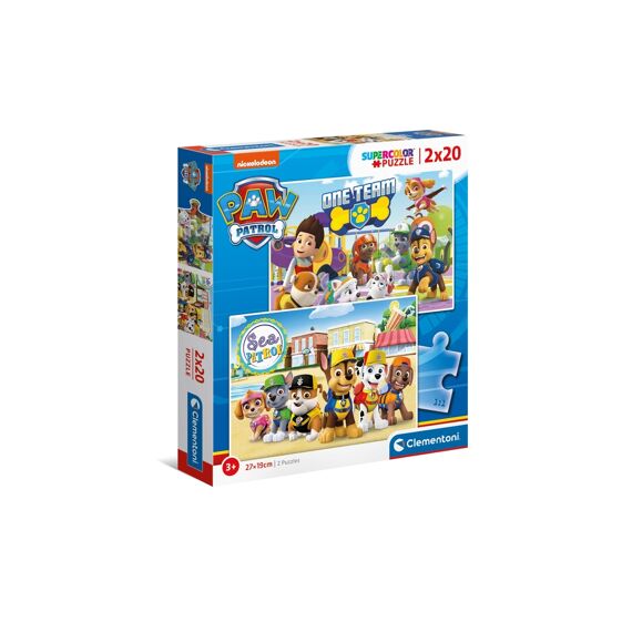 Clementoni Puzzel 2X20 Stuks Paw Patrol