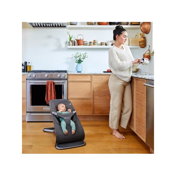 Ergobaby Evolve Bouncer Charcoal Grey