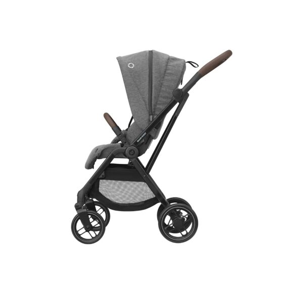 Maxi Cosi Leona 2 Select Grey (Black Frame & Brown Leather)