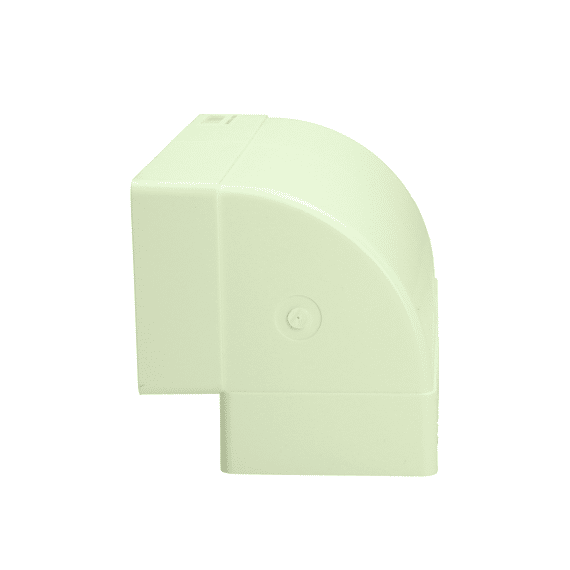 Pvc Hoekverbinding Verticaal 90° 7015 (220x90) (wit) New