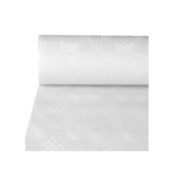 Papstar Damast Tafelkleed 100Mx120cm Wit