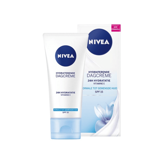Nivea Hydraterende Dagcreme Spf15 Vitamine E Normale Tot Gemengde Huid 50Ml