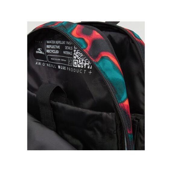 O'neill Wedge Backpack Black Heat Map