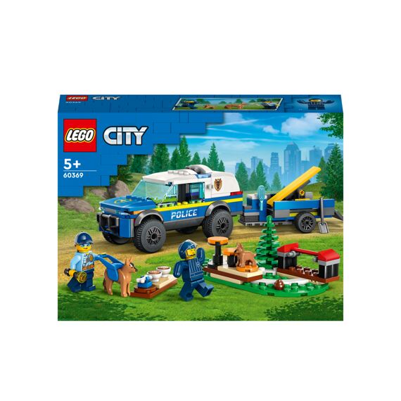 LEGO City 60369 Mobiele Training Voor Politiehonden