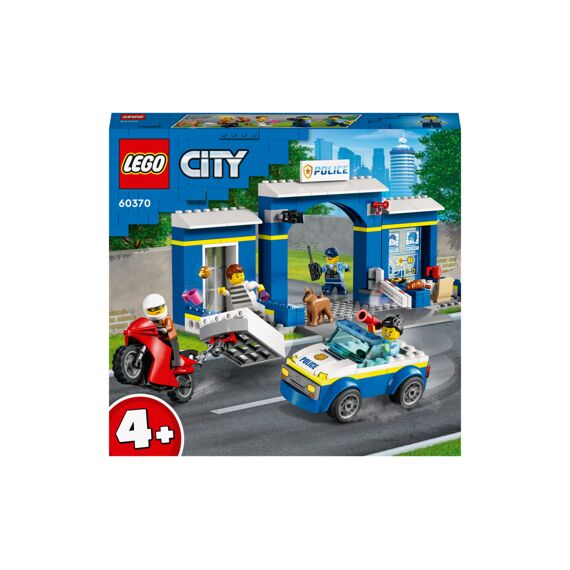 LEGO City 60370 Achtervolging Politiebureau