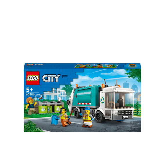 Lego City 60386 Recycle Vrachtwagen