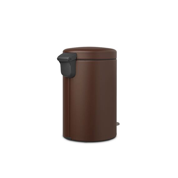 New Icon Pedaalemmer 12L Mineral Cosy Brown Met Kunststof Binnenemmer