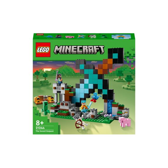 LEGO Minecraft 21244 Uitvalbasis Zwaard