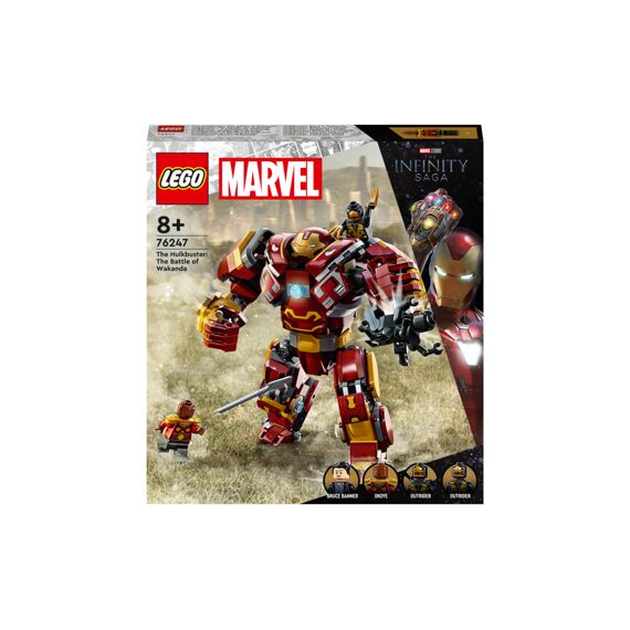 LEGO Super Heroes 76247 De Hulkbuster: De Slag Om Wakanda