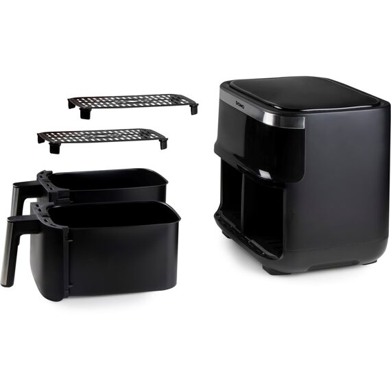 Domo Do537Fr Delifryer Double Fry Zone Digital 4L