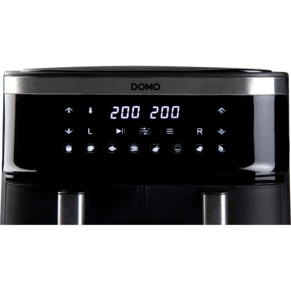 Domo Do537Fr Delifryer Double Fry Zone Digital 4L