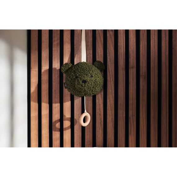 Jollein Muziekhanger Teddy Bear Leaf Green