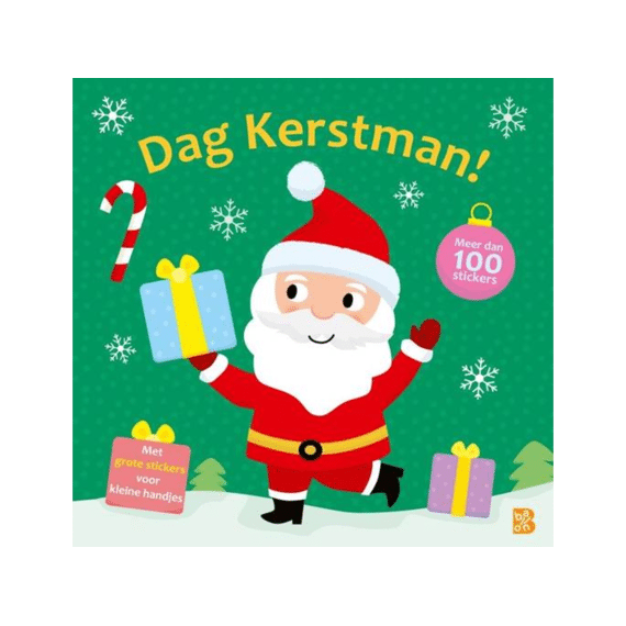 Dag Kerstman - Stickerboek Voor De Kleintjes