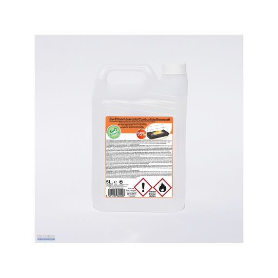 Bio Ethanol 95% Transparant 5L