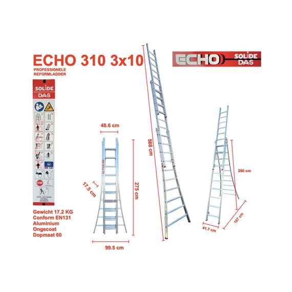 Echo Ladder 3 X 10 Sporten