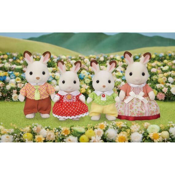 Sylvanian Families Chocolate Rabbit Family