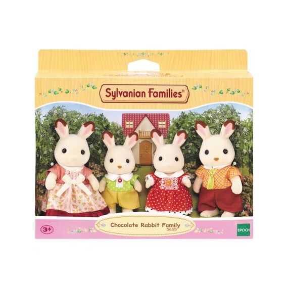 Sylvanian Families Chocolate Rabbit Family