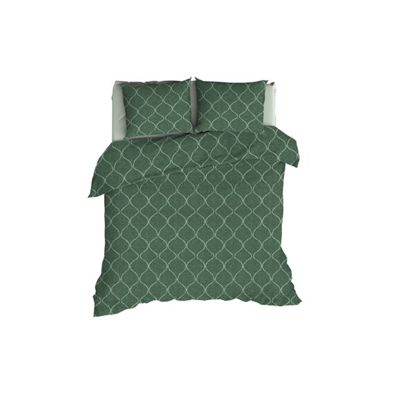 Dekbedset Flanel 240X200/220 Murad Forestgreen