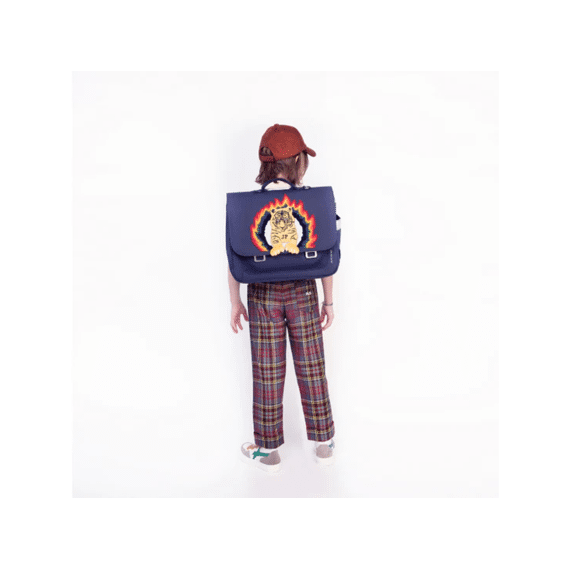 Jeune Premier Boekentas It Bag Midi Tiger Flame