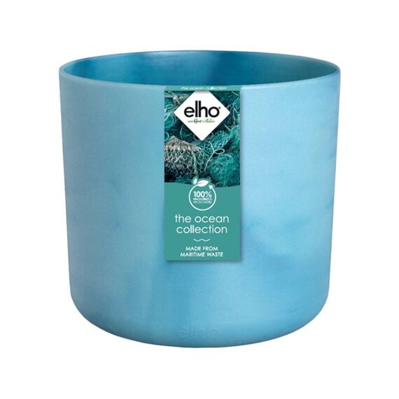 Elho The Ocean Collection Rond 16 cm Atlantisch Blauw