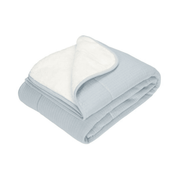 Little Dutch Wiegdeken Pure Soft Blue