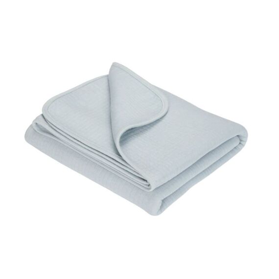 Little Dutch Zomerdeken Wieg Pure Soft Blue