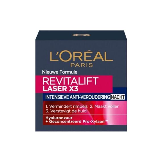 Revitalift Nachtcreme Laser X3 Anti Rimpel 50Ml