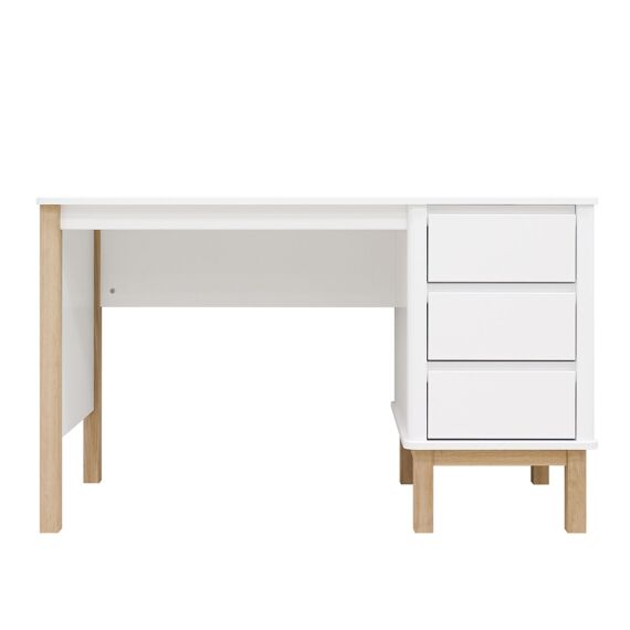 Bopita Mika Bureau Wit/Eiken