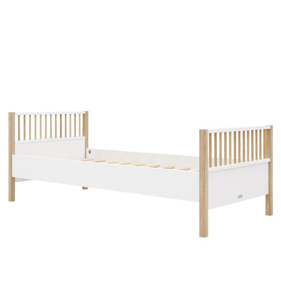 Bopita Mika Bed 90X200Cm Wit/Eiken