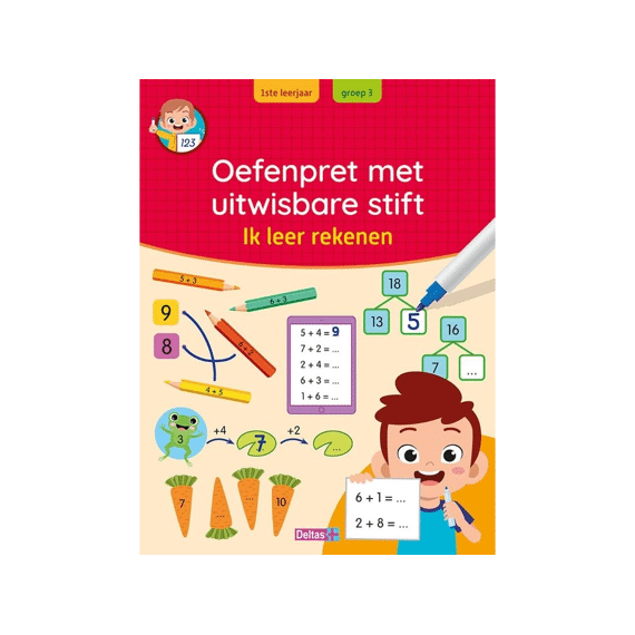 Oefenpret Met Uitwisbare Stift - Ik Leer Rekenen