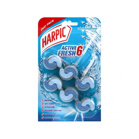 Harpic Wc-Reiniger Blok Active Fresh Marine 2X39Gr