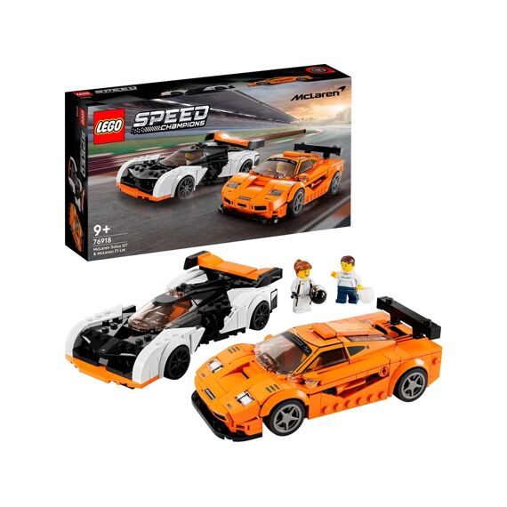 LEGO Speed Champions 76918 Mclaren Solus Gt & Mclaren F1 Lm