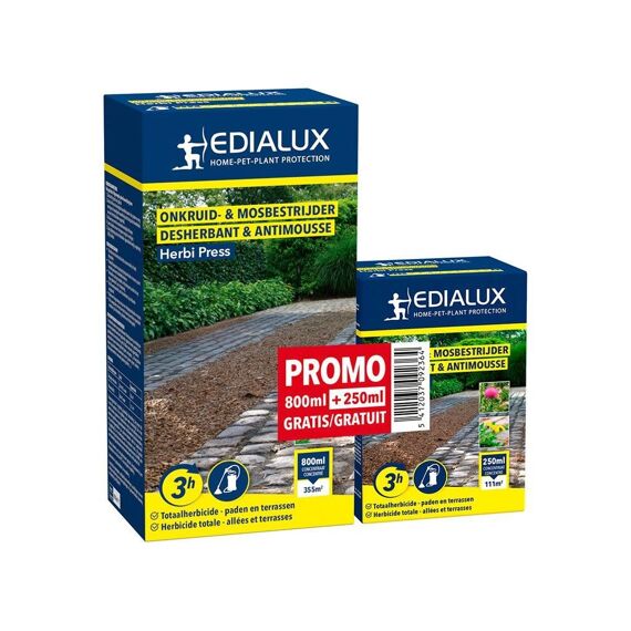 Herbi-Press Totaalherbicide Promopack (Display)