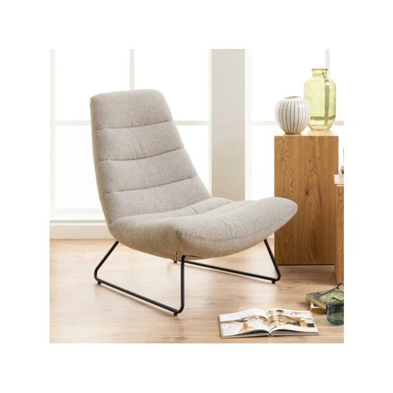 Milford Lounge Chair Beige 60