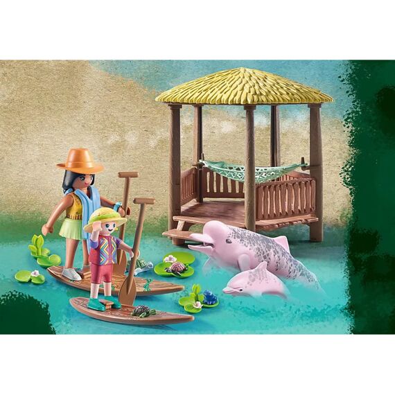 Playmobil 71143 Wiltopia Peddeltocht Met De Rivierdolfijnen