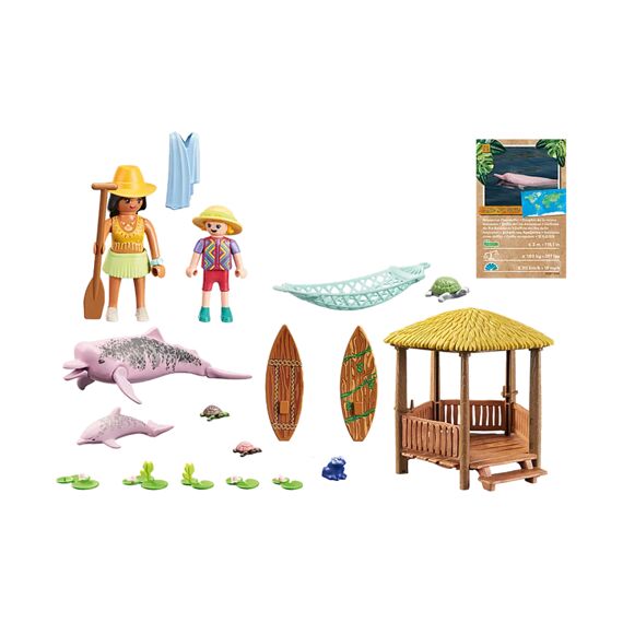 Playmobil 71143 Wiltopia Peddeltocht Met De Rivierdolfijnen