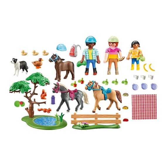 Playmobil 71239 Picknick Excursie Met Paarden